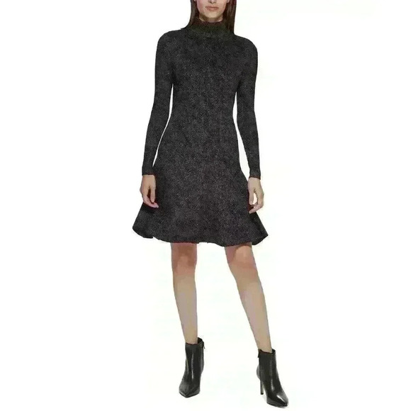 Calvin Klein Dresses & Skirts - NEW! Calvin Klein Women's M Mock-Neck Sweater Dress NWT $119
